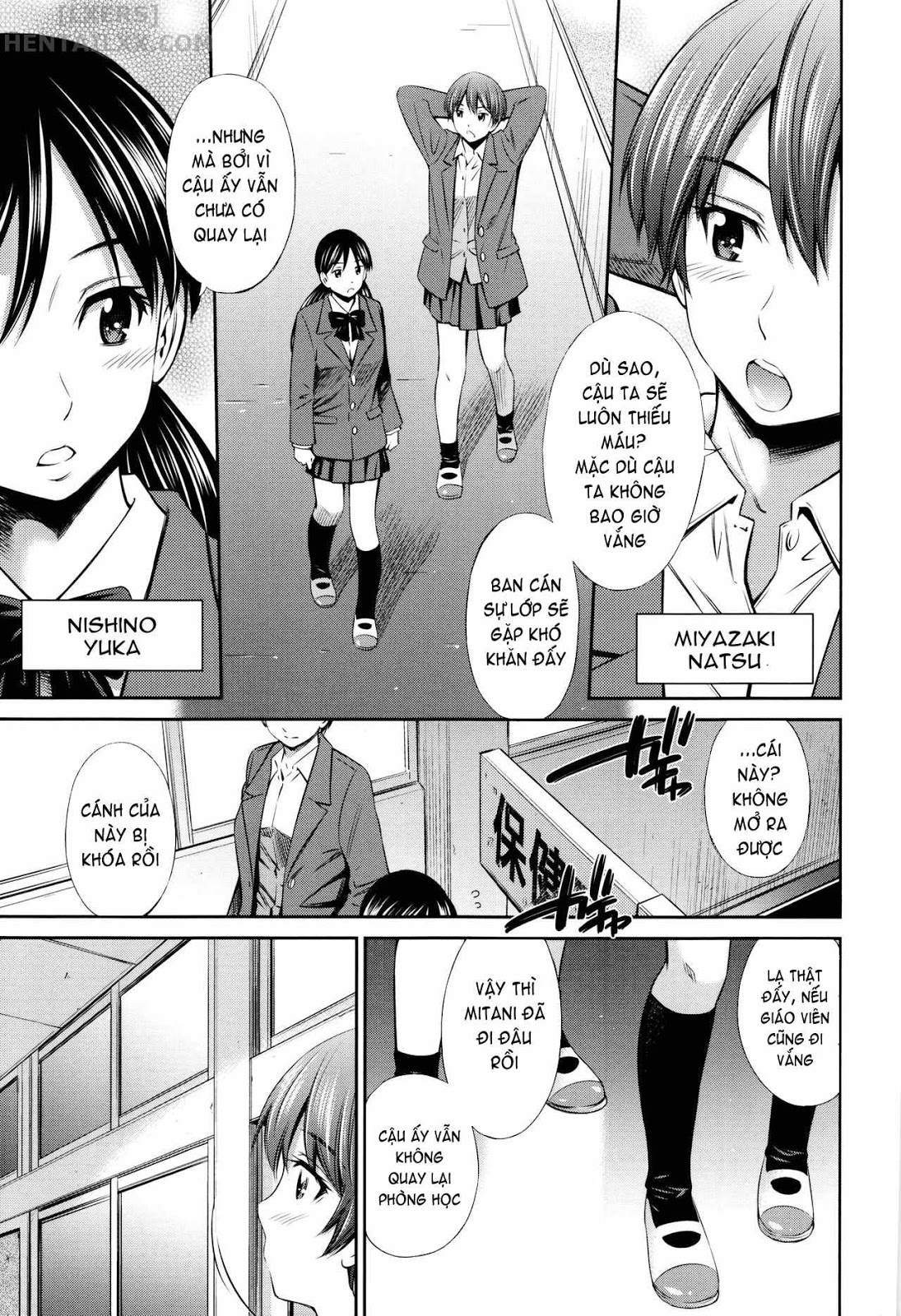 Đọc truyện hentai Hokenshitsu no Sagara Sensei Chap 3