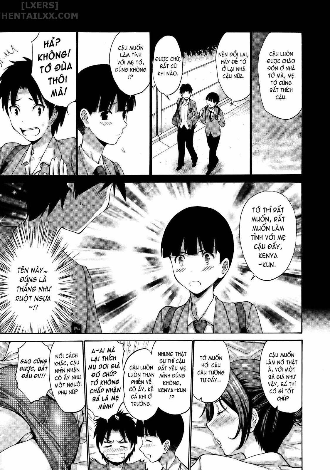 Đọc truyện hentai His Mother is My Love Hole Chap 2
