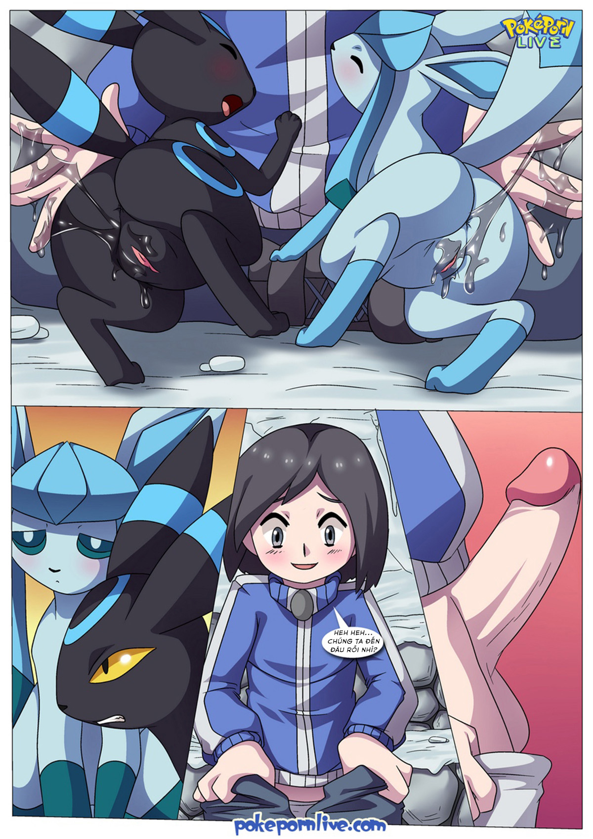 Đọc truyện hentai Calem's Cold Night Oneshot
