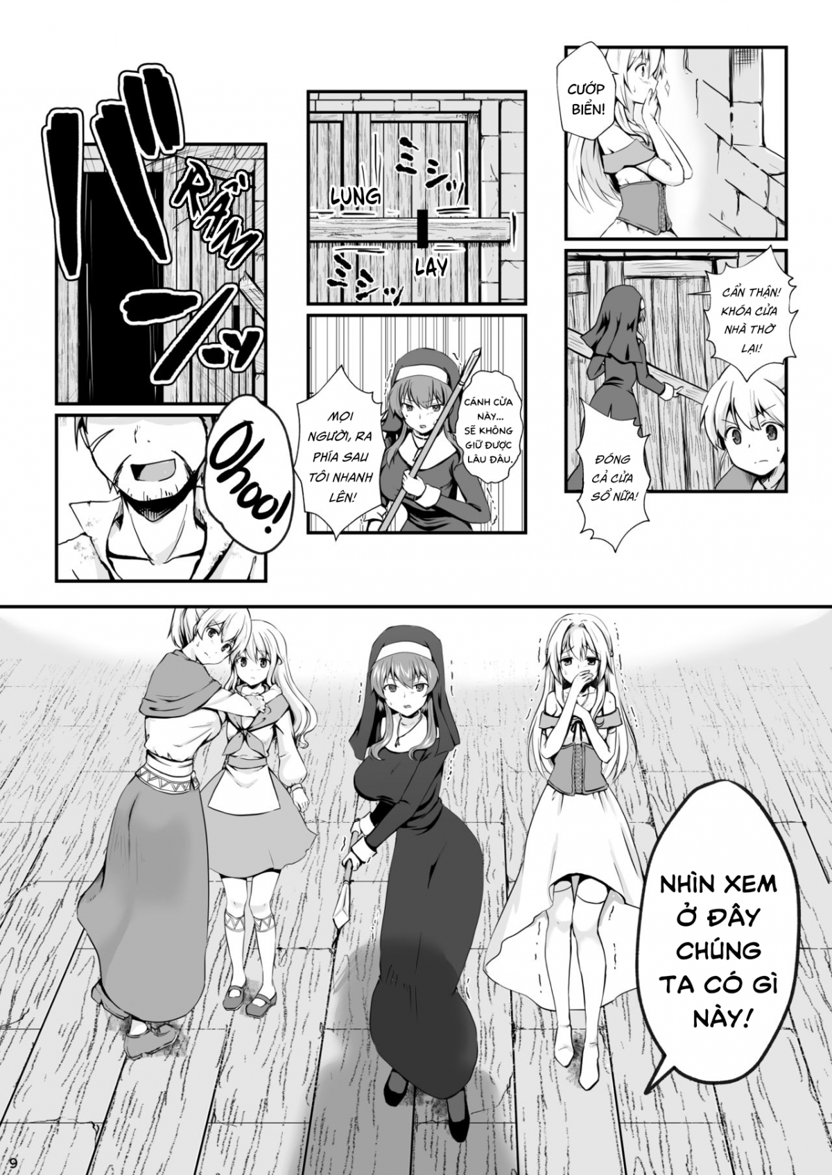 Đọc truyện hentai Hồi kết của một thị trấn. Oneshot