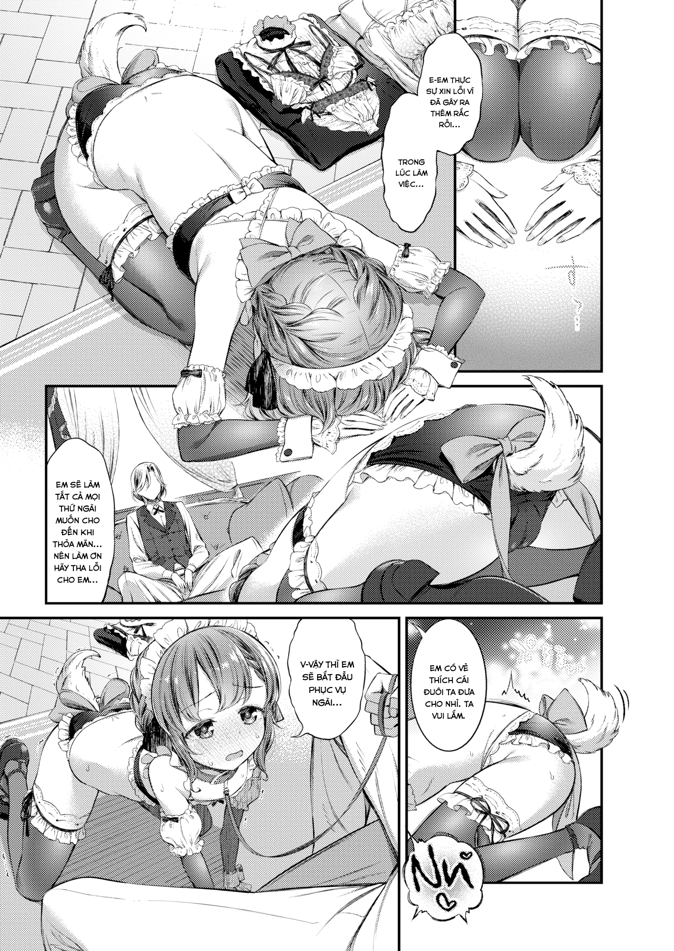 Đọc truyện hentai Công Việc Của Hầu Gái Oneshot