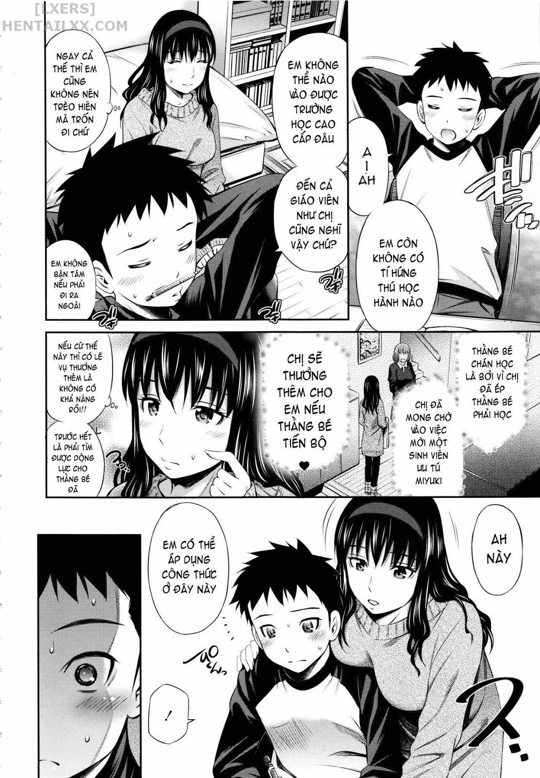 Đọc truyện hentai Hokenshitsu no Sagara Sensei Chap 6