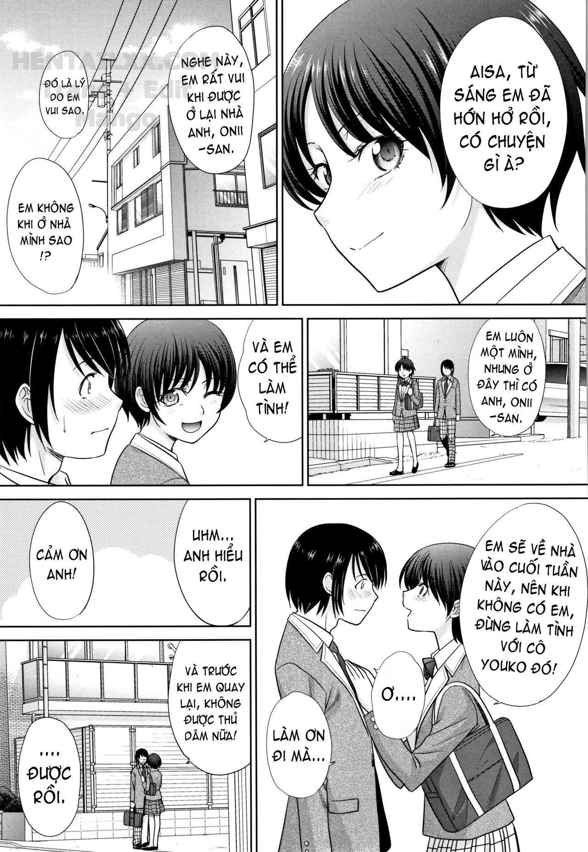 Đọc truyện hentai Mother and Younger Sister Chap 4