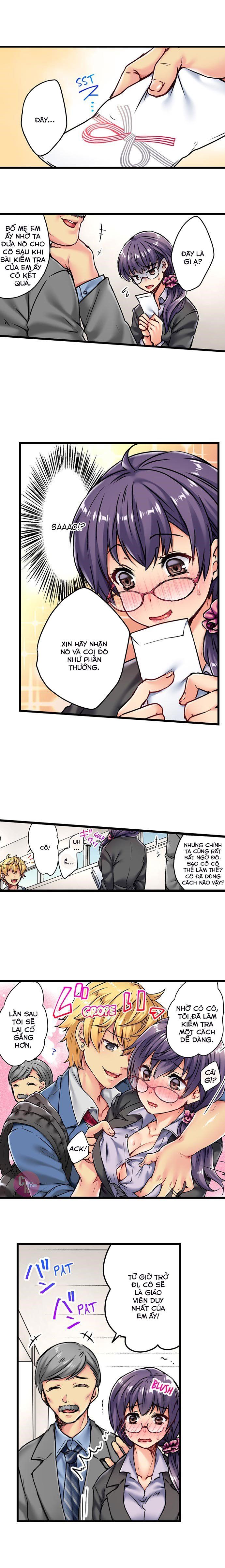 Đọc truyện hentai Thưởng cho học sinh bằng cách chịch! Chap 3: Làm tới
