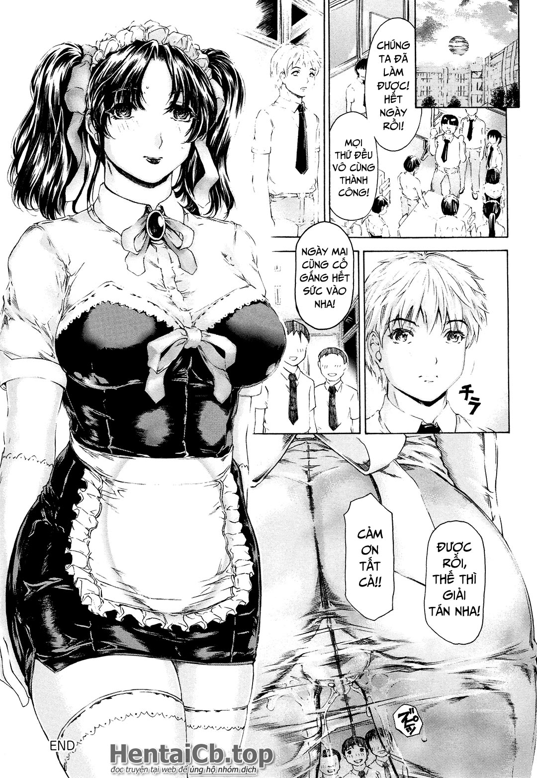 Đọc truyện hentai 9-Ji Kara 5-ji Made no Koibito Chap 8