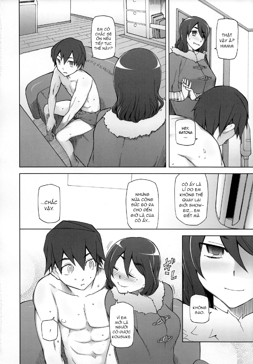 Đọc truyện hentai Kanojo Wa Chou Yuumei Geinoujin... Soshite Boku Ni Naisho De AV Joyuu Satomi-Satona Gojitsudan Chap 1.1