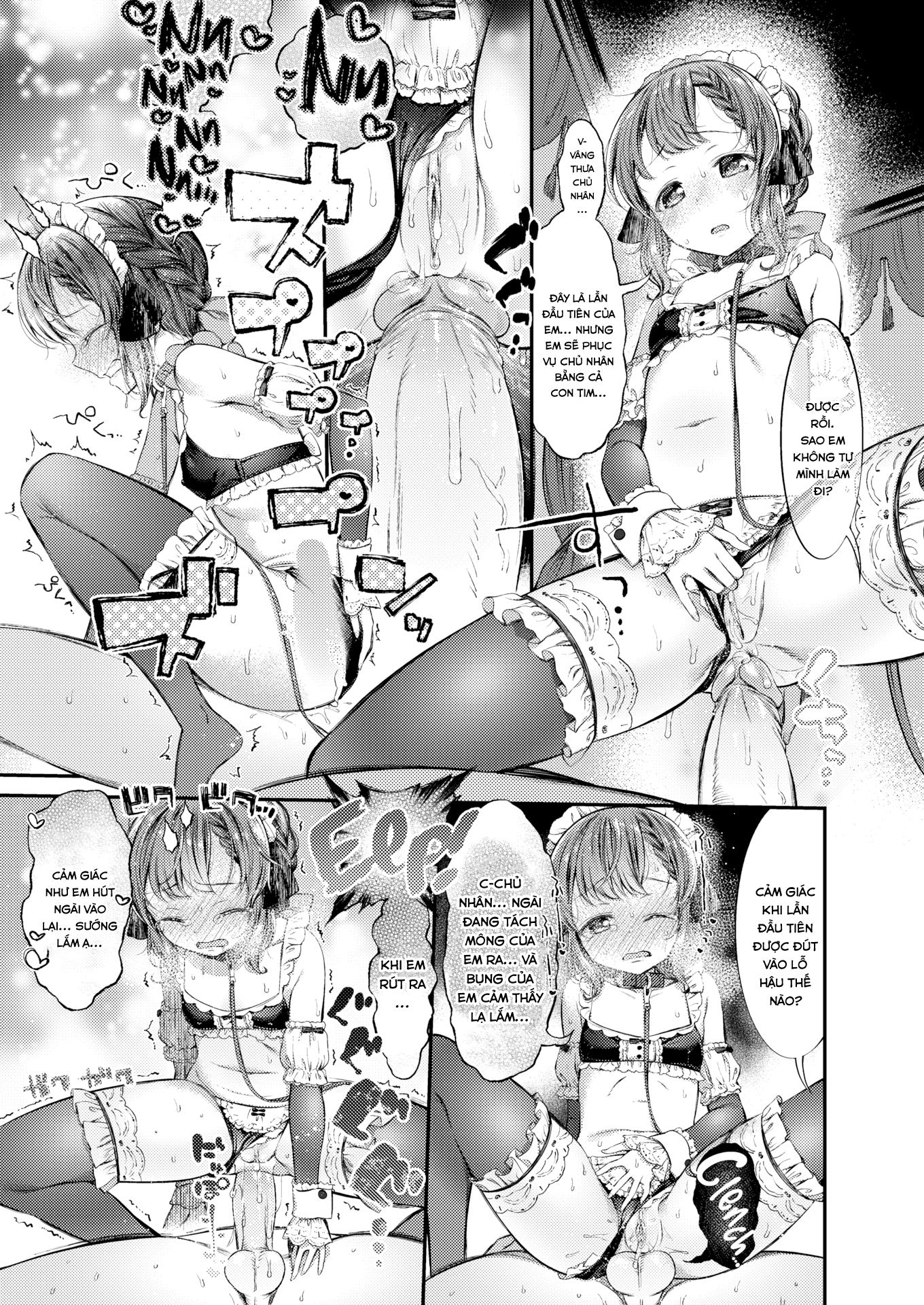 Đọc truyện hentai Công Việc Của Hầu Gái Oneshot