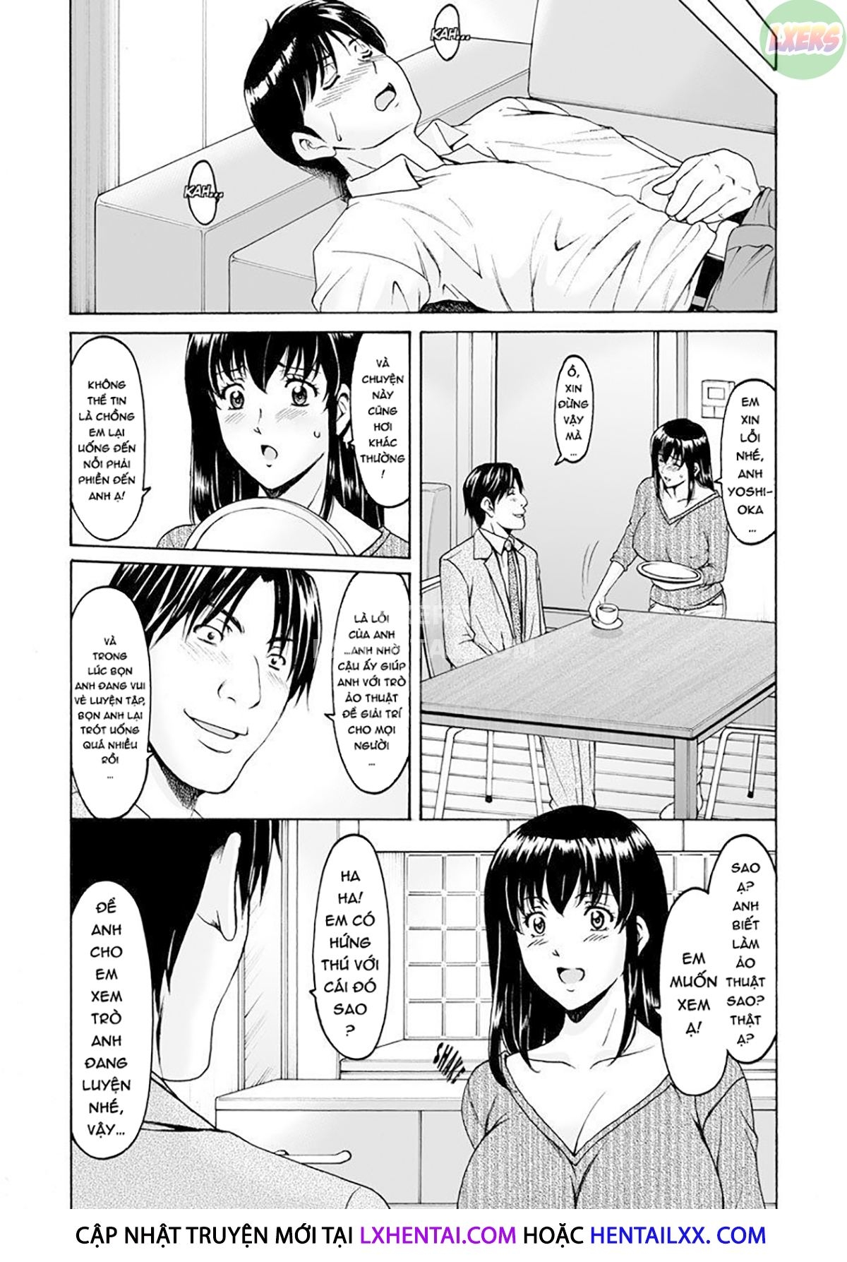 Đọc truyện hentai Thôi Miên Cô Vợ Ngây Thơ Của Đồng Nghiệp Chap 1