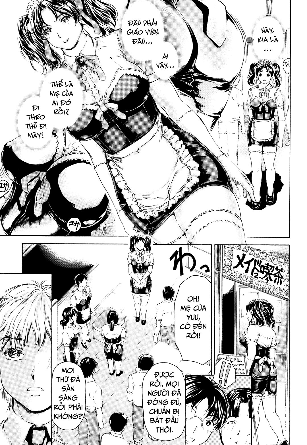 Đọc truyện hentai 9-Ji Kara 5-ji Made no Koibito Chap 8