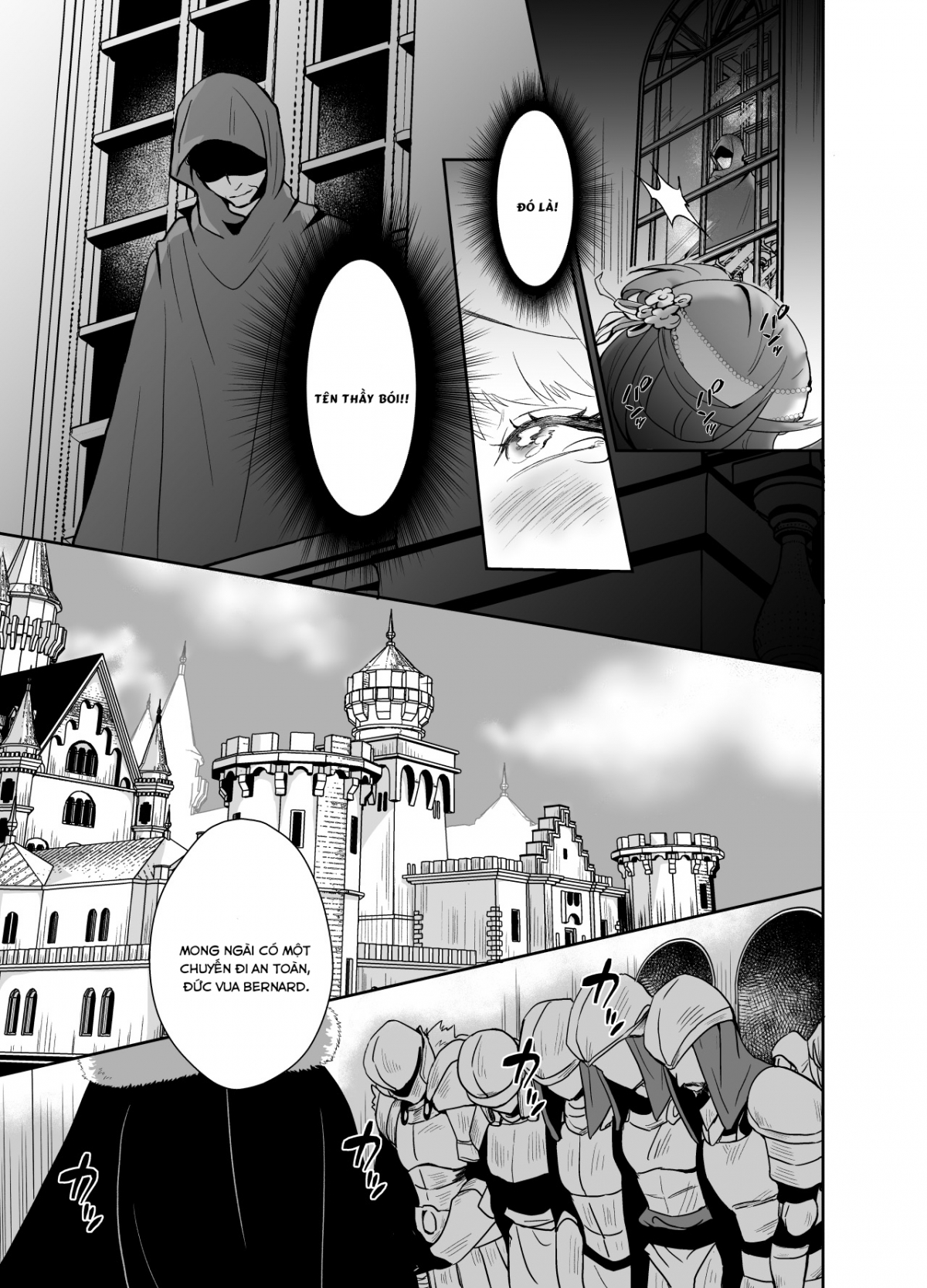 Đọc truyện hentai Kawaisou na Ouji-sama wa Warui Mahou de Oshiro no Mesu Benki ni Sarete Shimaimashita Chap 1