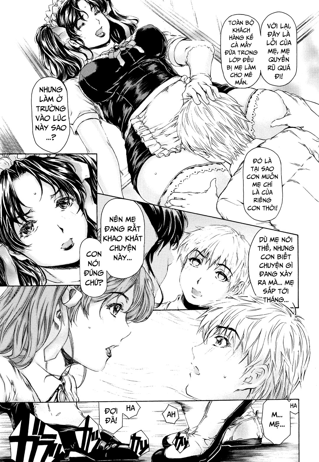 Đọc truyện hentai 9-Ji Kara 5-ji Made no Koibito Chap 8