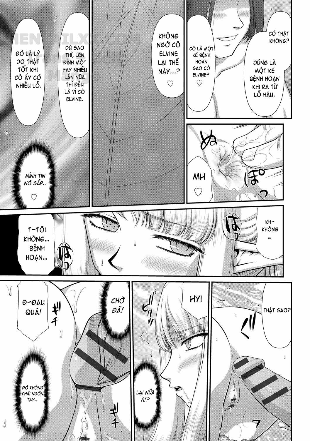 Đọc truyện hentai Inraku No Seijo Elvine Chap 5