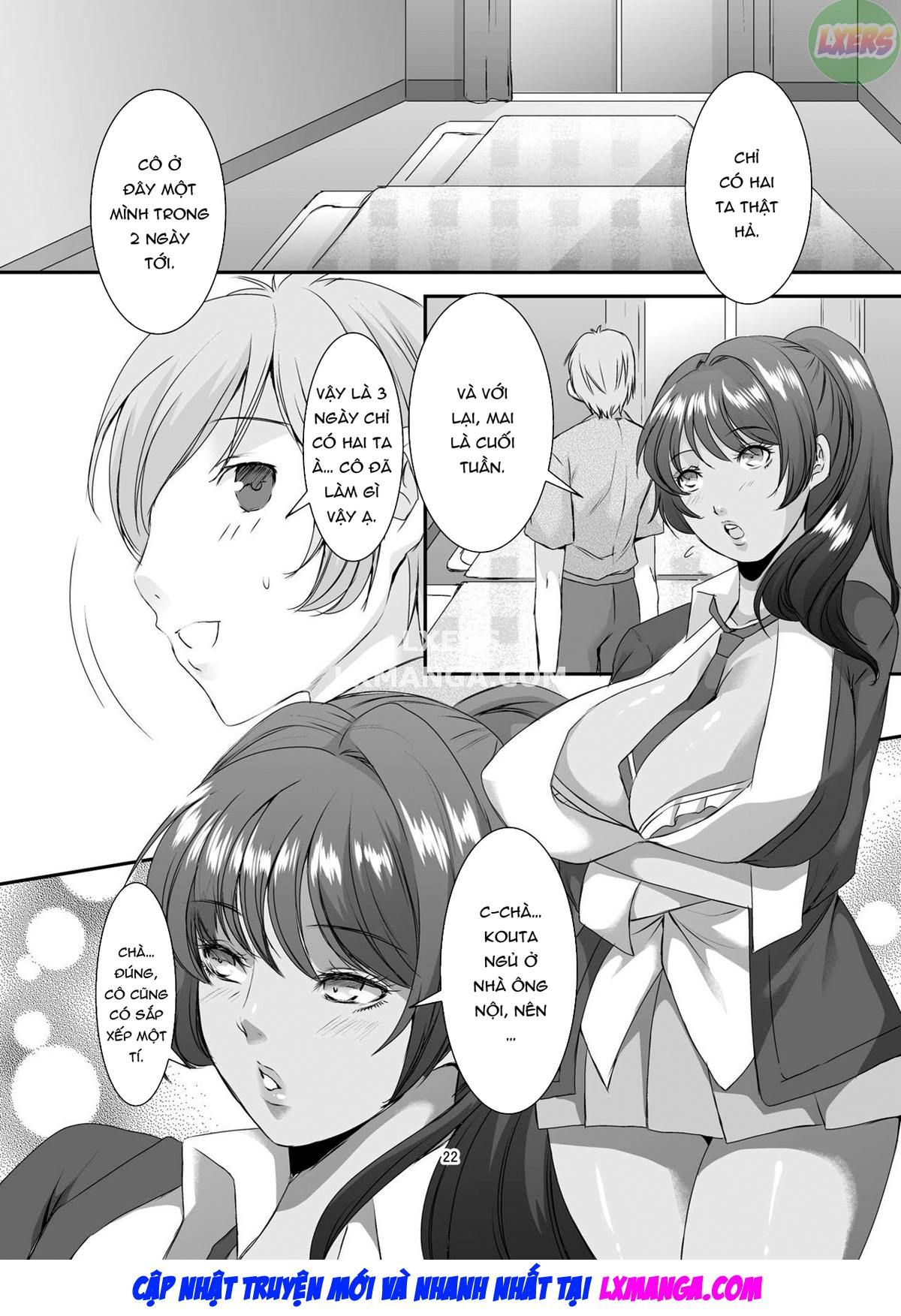 Đọc truyện hentai Oku-sama wa Moto Yariman Chap 8 END