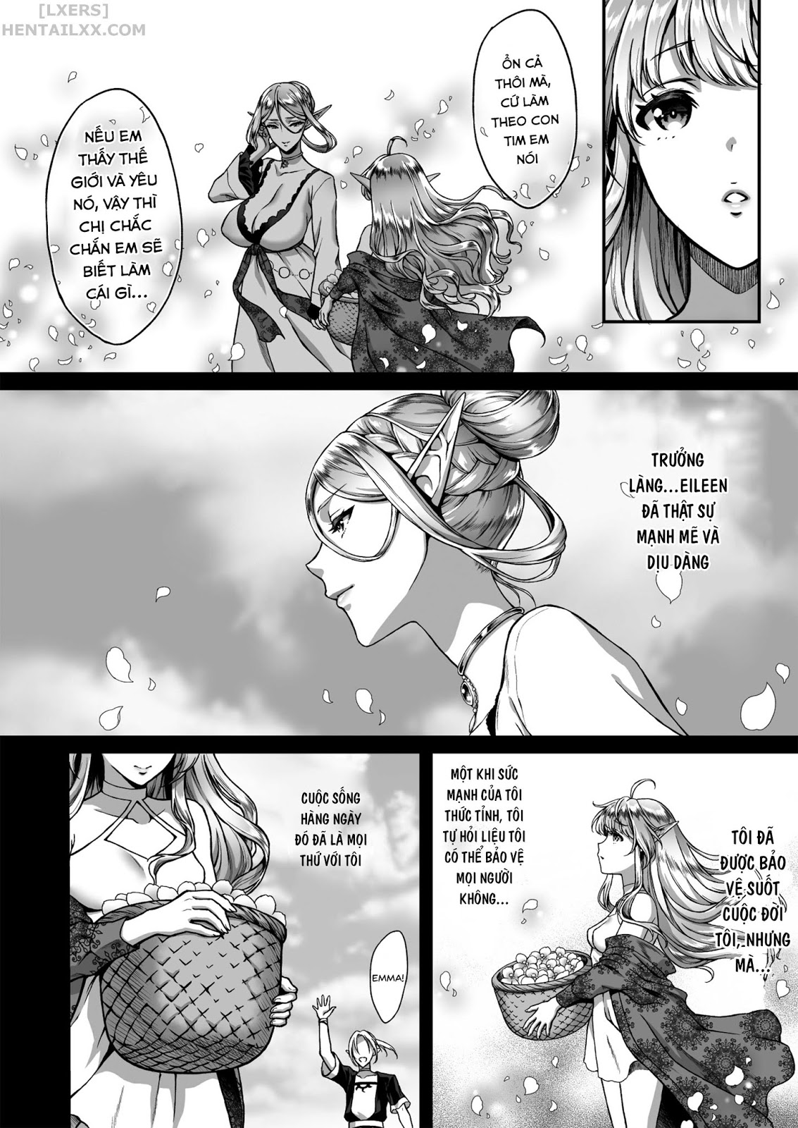Đọc truyện hentai Tasogare No Shou Elf Chap 4