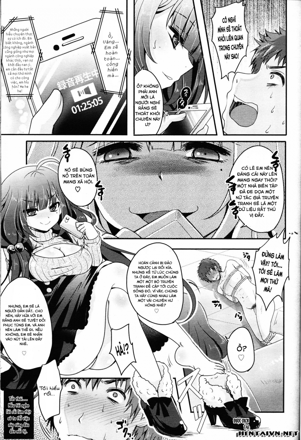 Đọc truyện hentai Henshuu-san to Mangaka-chan Oneshot