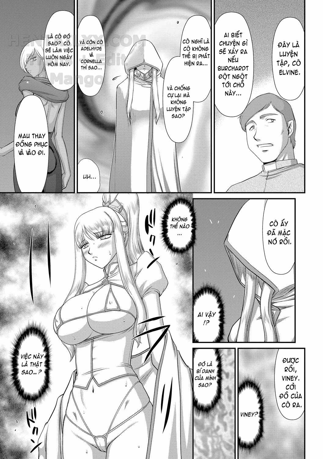 Đọc truyện hentai Inraku No Seijo Elvine Chap 9