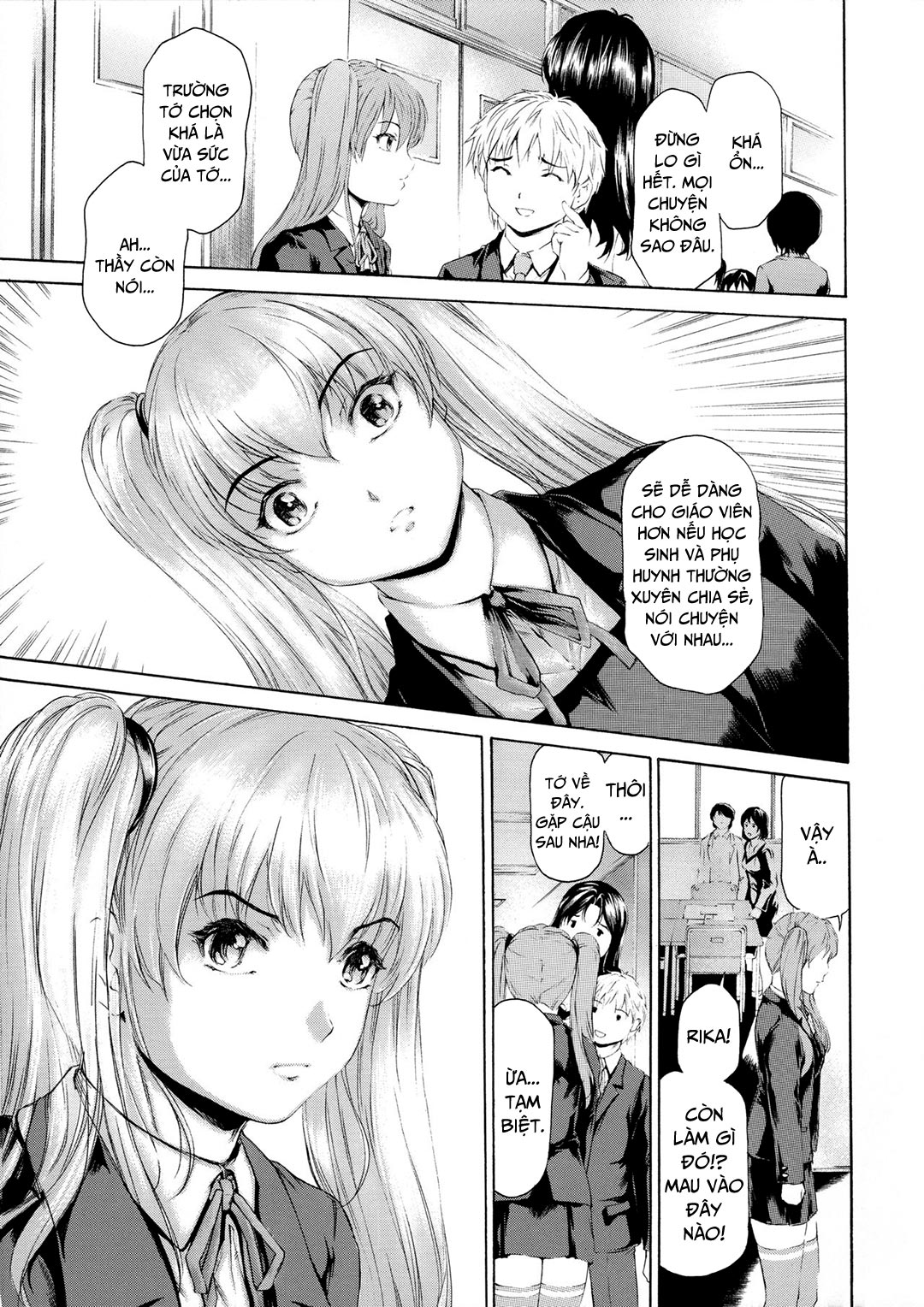 Đọc truyện hentai 9-Ji Kara 5-ji Made no Koibito Chap 10