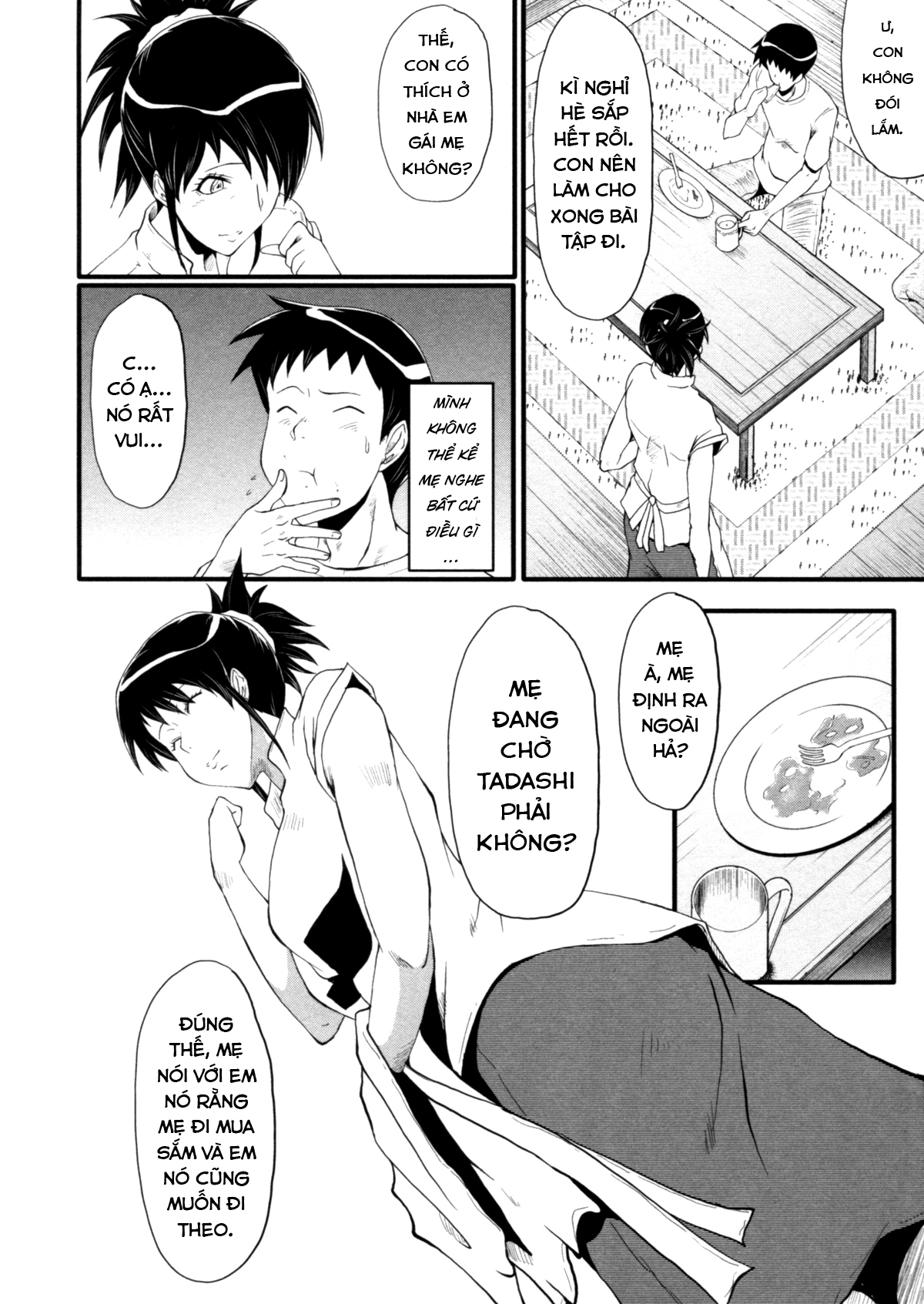 Đọc truyện hentai Haha Wa Buzama Ni Koshi O Furu ~Gogo No Seibo-Tachi~ Chap 2