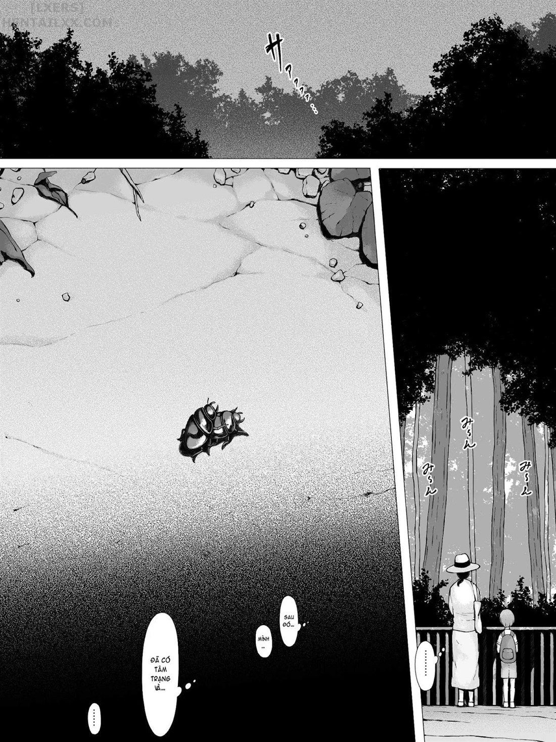 Đọc truyện hentai Hahagui Ottori Okaasan ga Toshishita Yarichin ni Nerawareru Toki Chap 1C