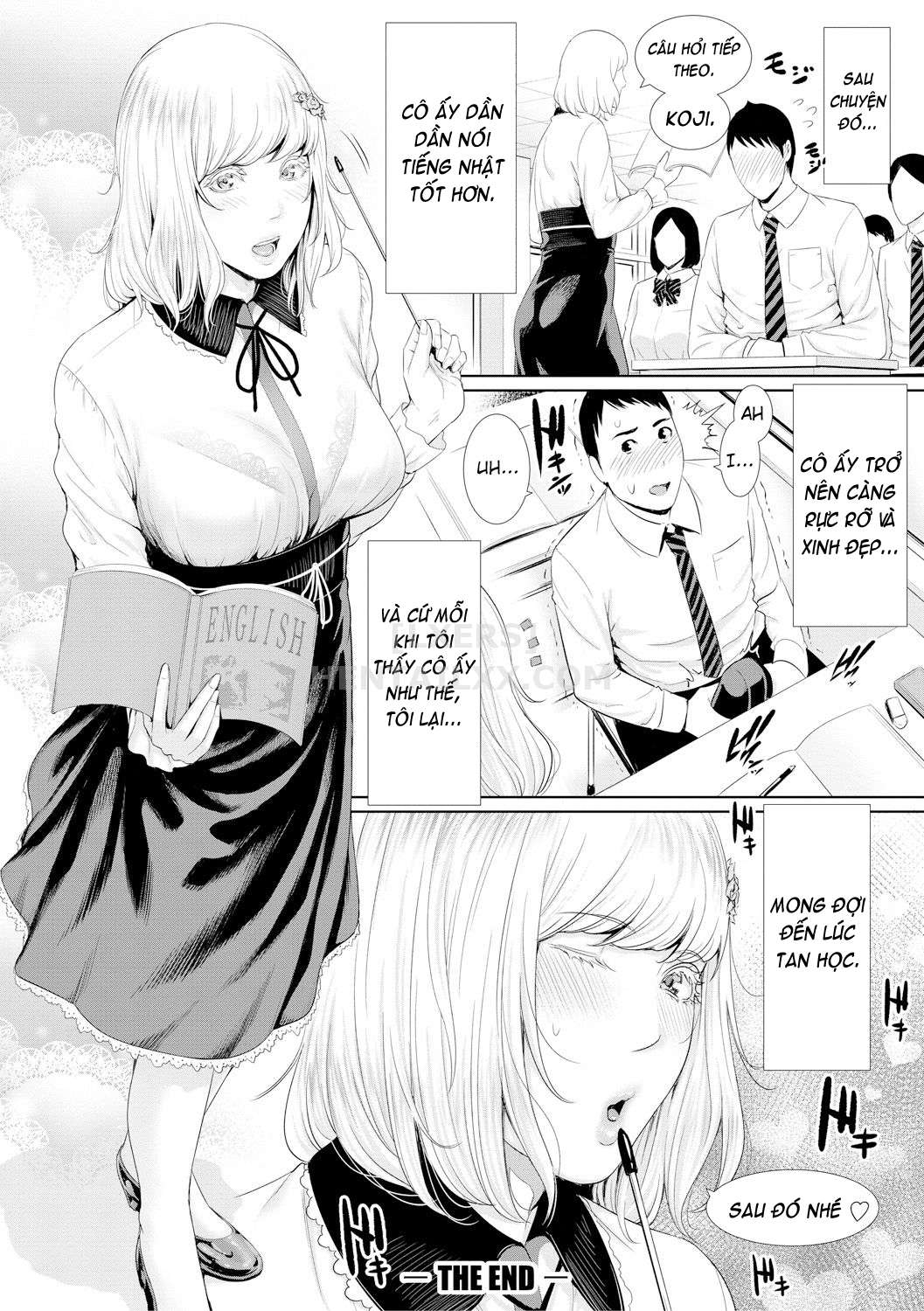 Đọc truyện hentai Sensei wa Seiyoku o Osaerarenai Chap 4 Intercultural Communication