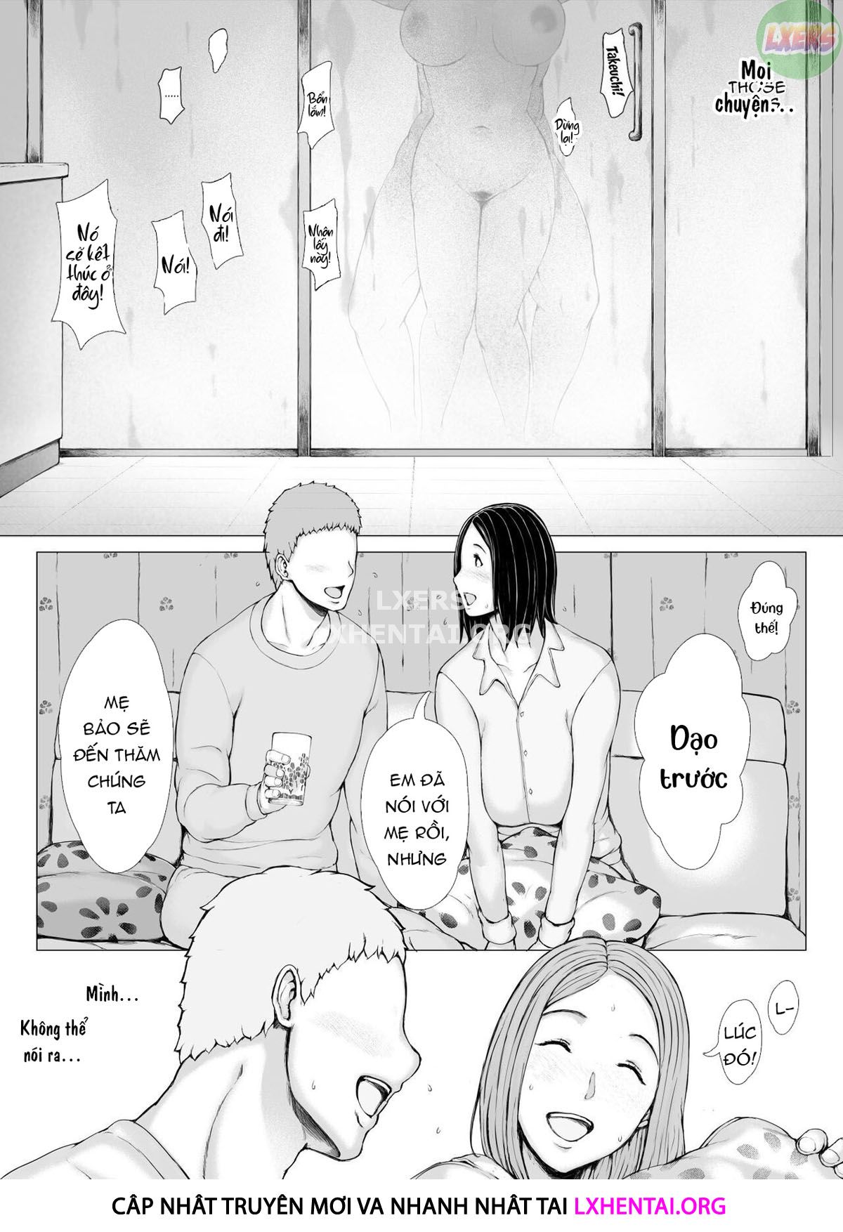 Đọc truyện hentai Hahagui Ottori Okaasan ga Toshishita Yarichin ni Nerawareru Toki Chap 3C | END