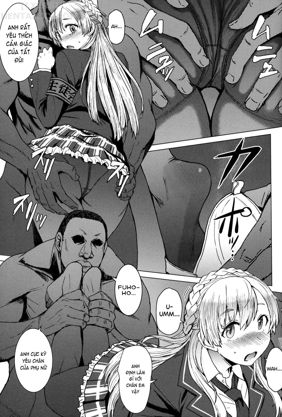 Đọc truyện hentai Youkoso Kokujin Koubi Beya E Chap 3 3rd Discipline