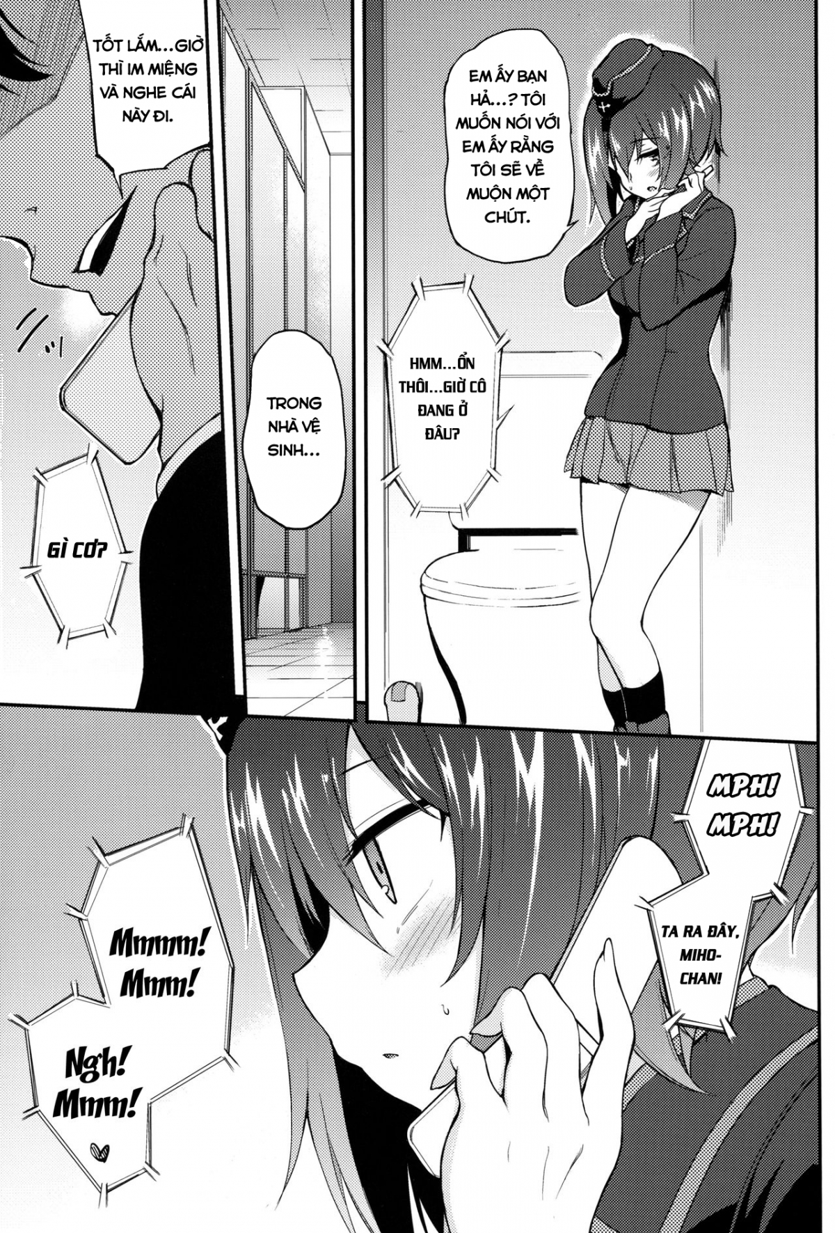 Đọc truyện hentai Miho no Heya Oneshot