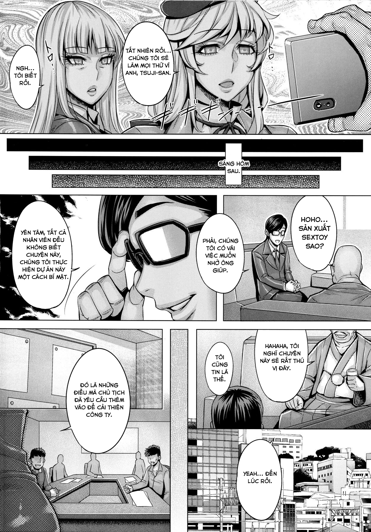 Đọc truyện hentai Phần mềm thôi miên Chap 3 Reup