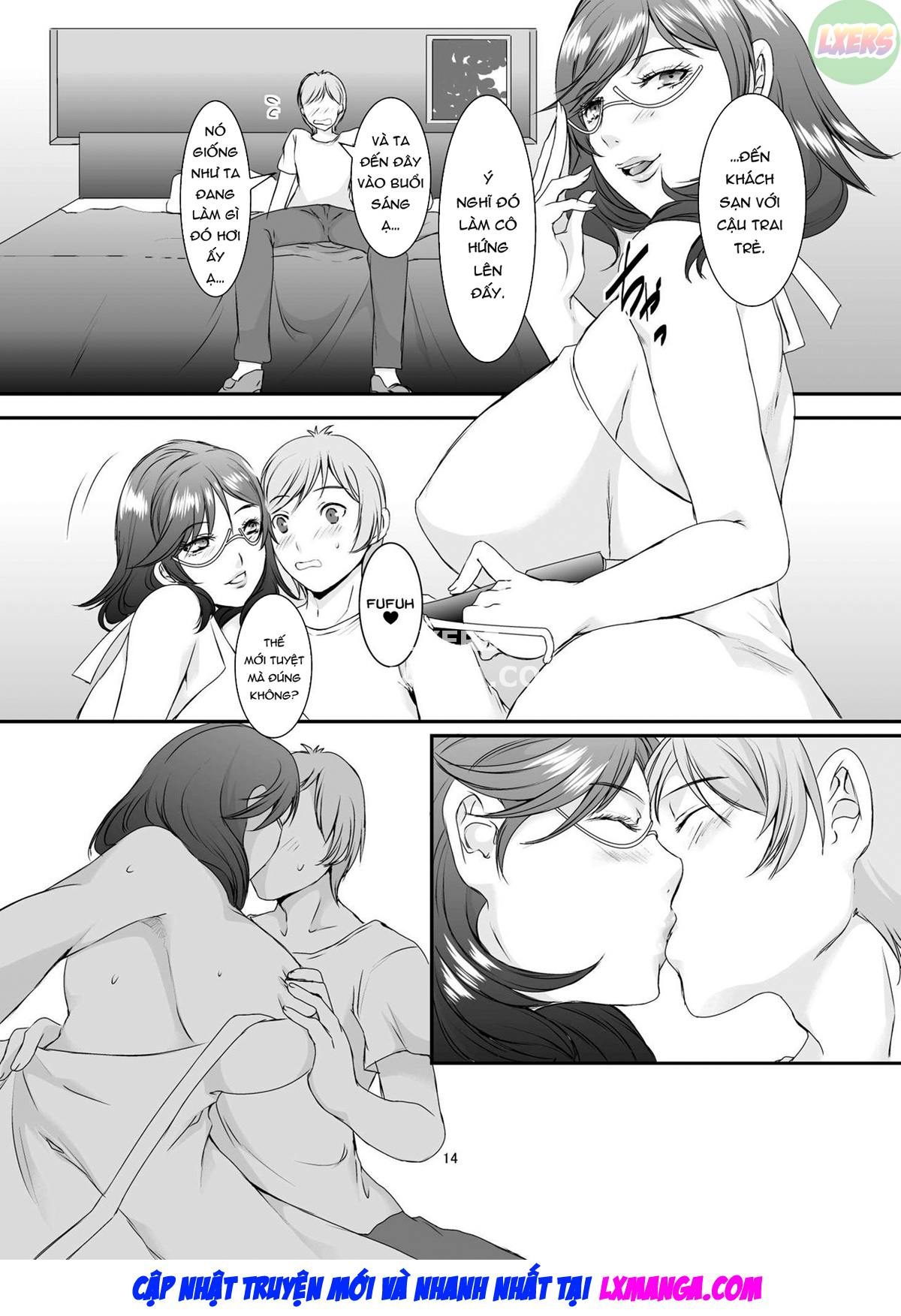 Đọc truyện hentai Oku-sama wa Moto Yariman Chap 8 END