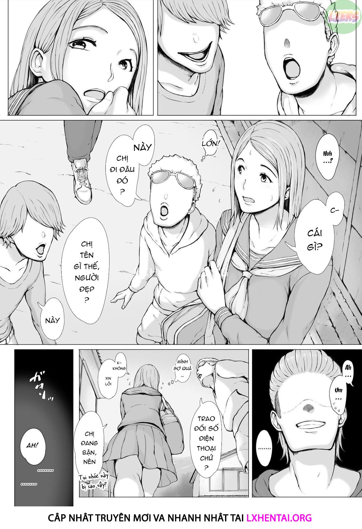 Đọc truyện hentai Hahagui Ottori Okaasan ga Toshishita Yarichin ni Nerawareru Toki Chap 3B
