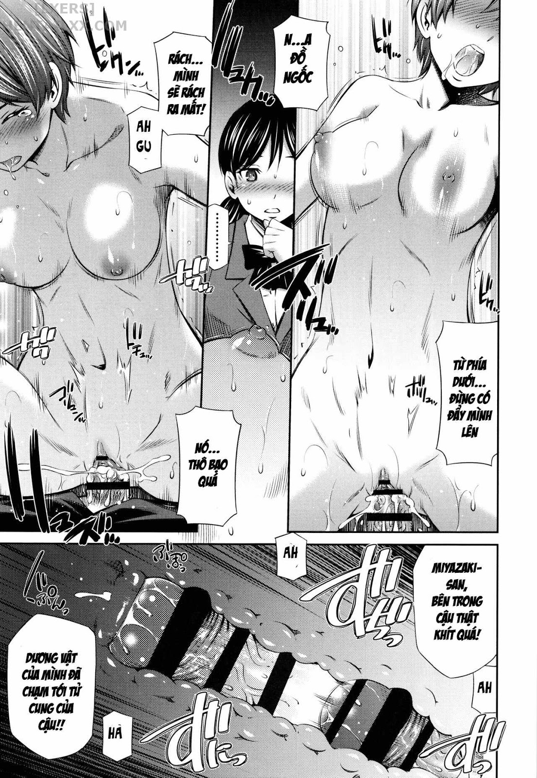 Đọc truyện hentai Hokenshitsu no Sagara Sensei Chap 3