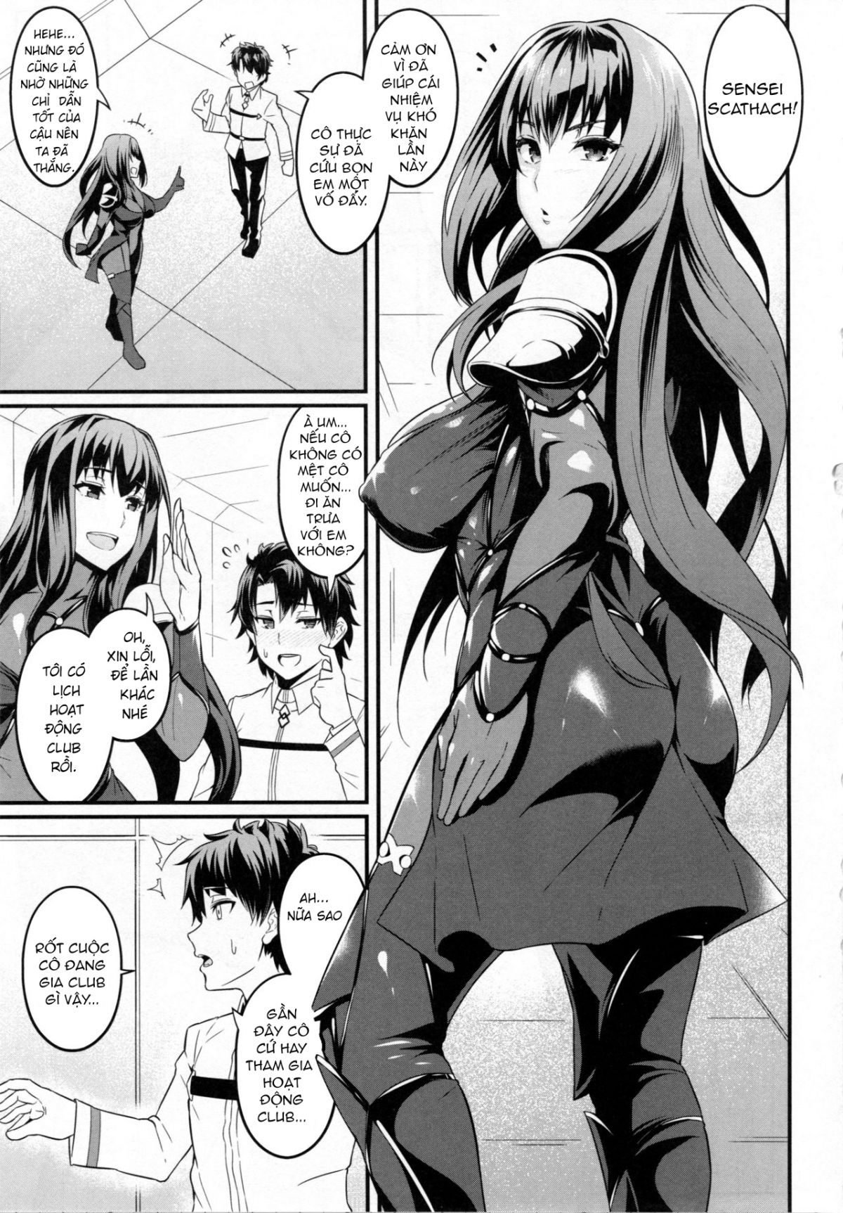 Đọc truyện hentai Chaldea Yariman Nanpa Bitch-bu Oneshot