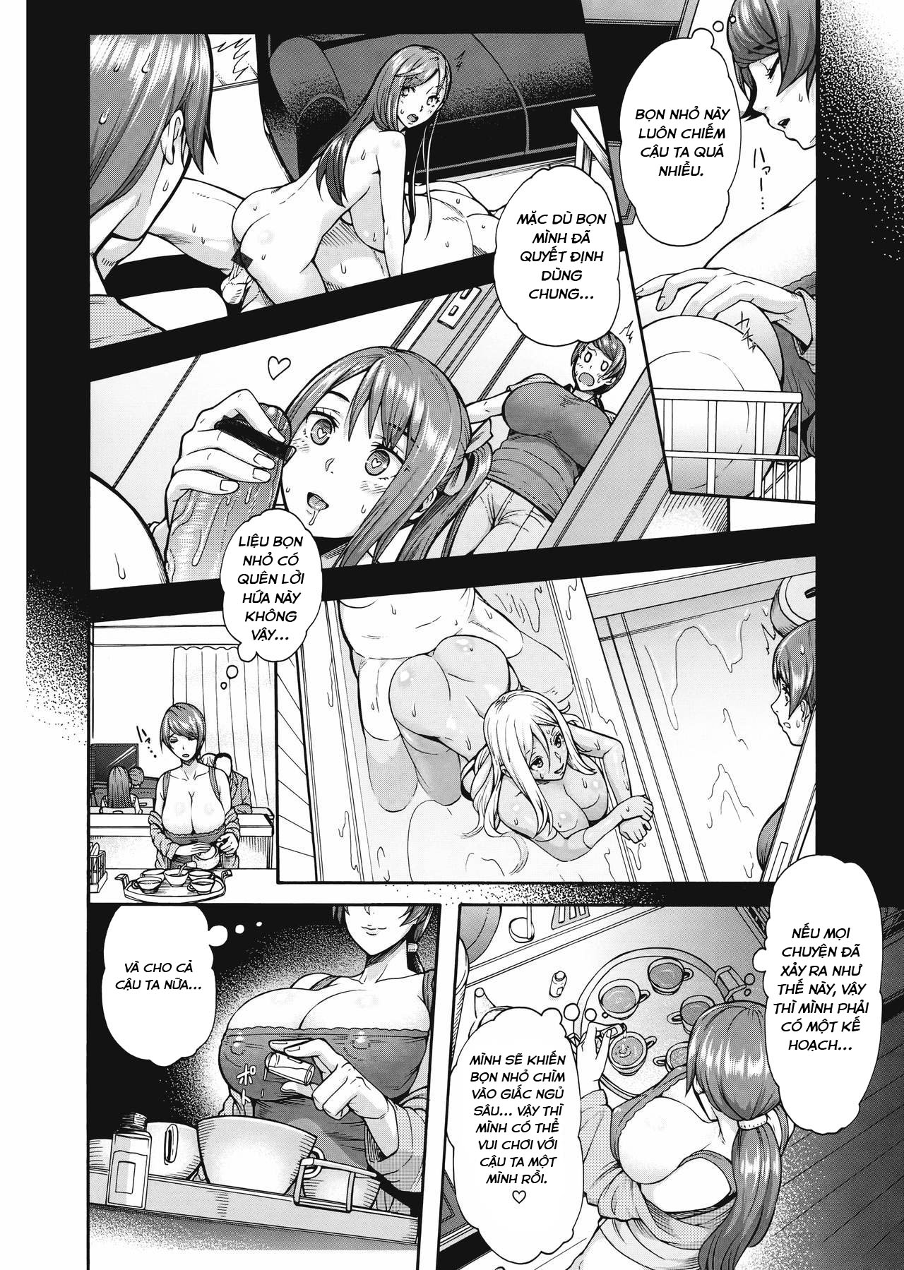 Đọc truyện hentai Bitch Tenshi Oyako 2 Oneshot