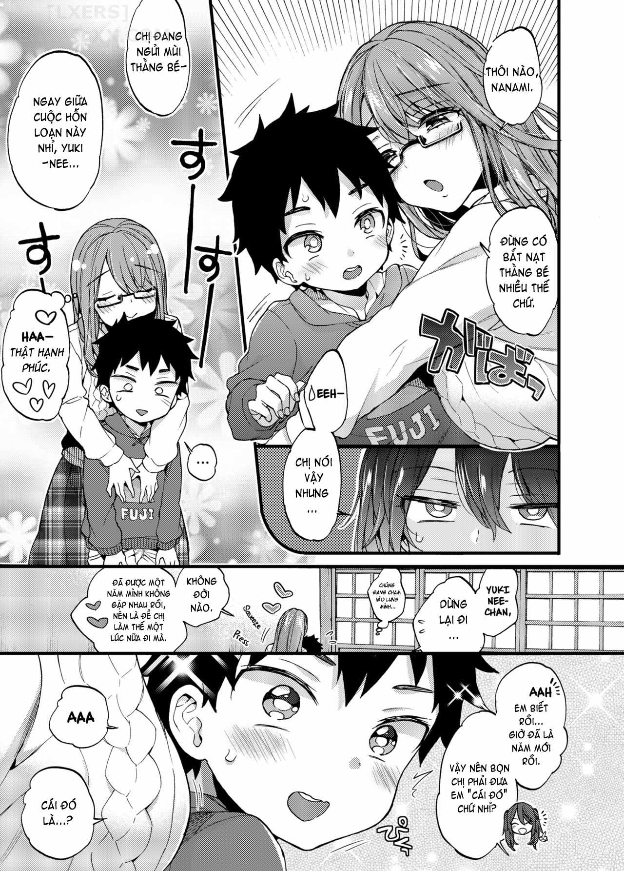 Đọc truyện hentai Fuyuyasumi Wa Itoko No Onee-Chan Ni Asonde Moraimashita. Chap 1