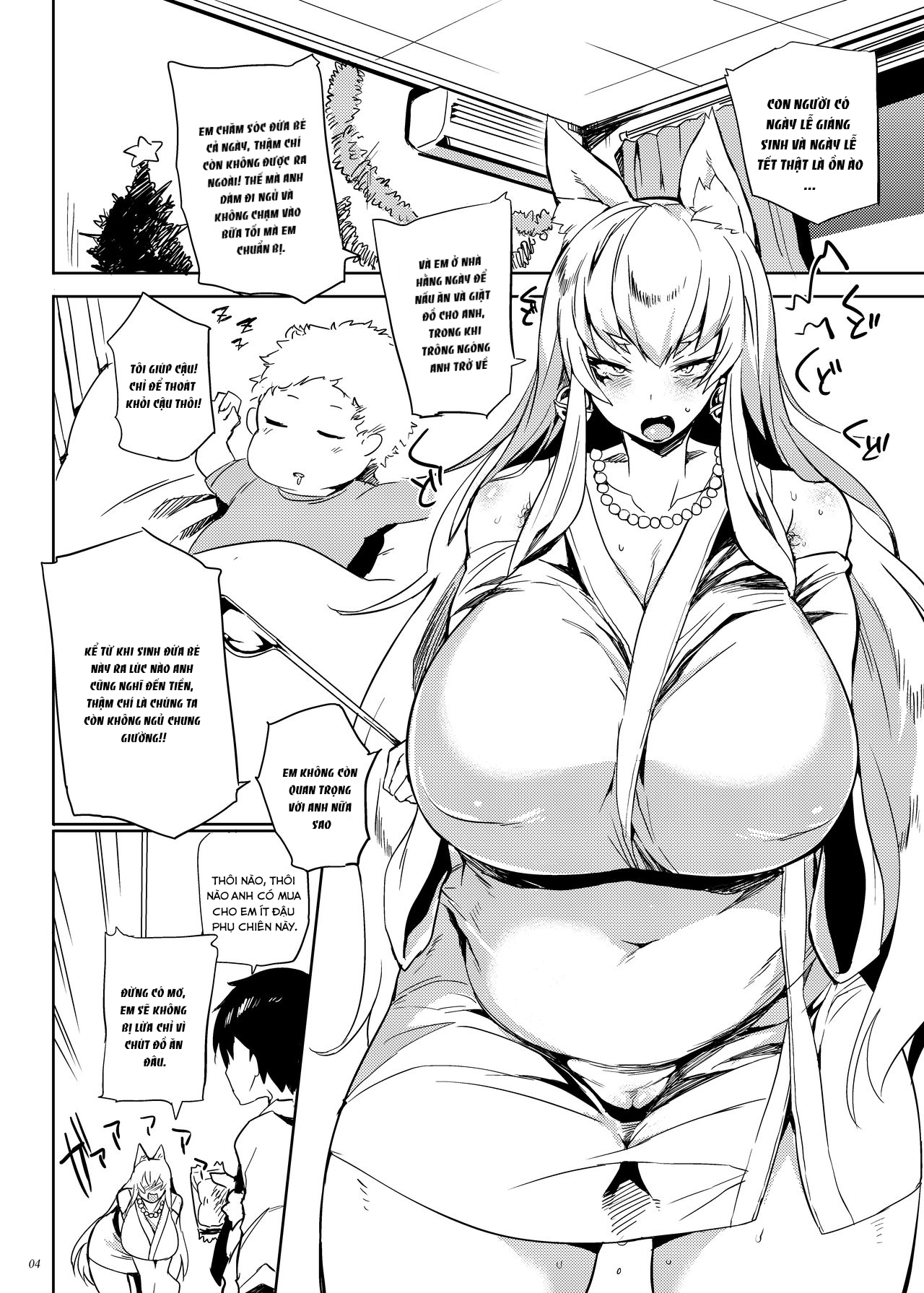 Đọc truyện hentai Kitsune ya Konkon Chap 2 End
