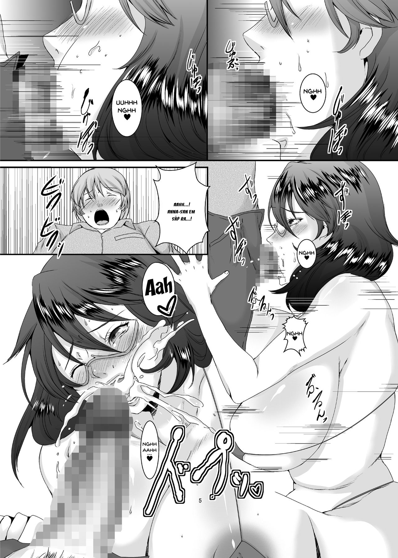 Đọc truyện hentai Oku-sama wa Moto Yariman Chap 3