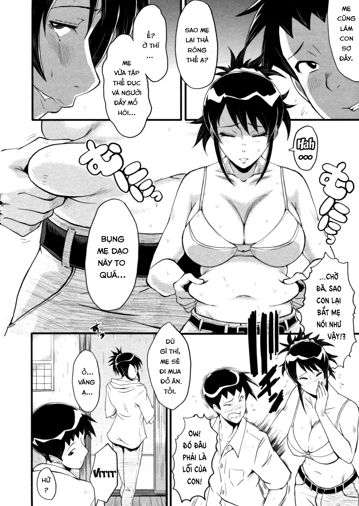 Đọc truyện hentai Haha Wa Buzama Ni Koshi O Furu ~Gogo No Seibo-Tachi~ Chap 3