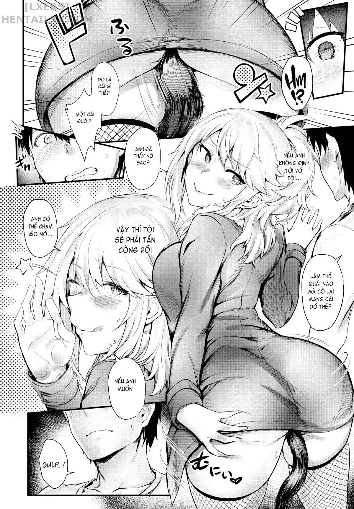 Đọc truyện hentai Onaho Bitch (Trọn bộ) Chap 1: Fanservice & Running a Train