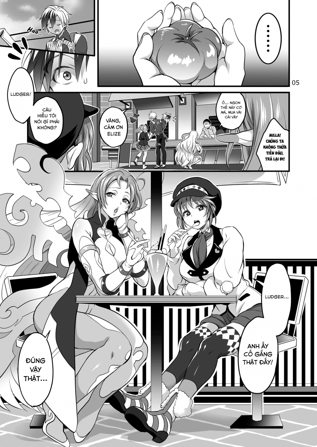 Đọc truyện hentai Happou Bijin Kyoku (Tales of Xillia) Chap 1