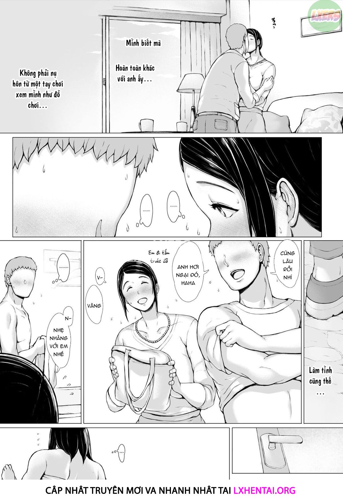 Đọc truyện hentai Hahagui Ottori Okaasan ga Toshishita Yarichin ni Nerawareru Toki Chap 3C | END