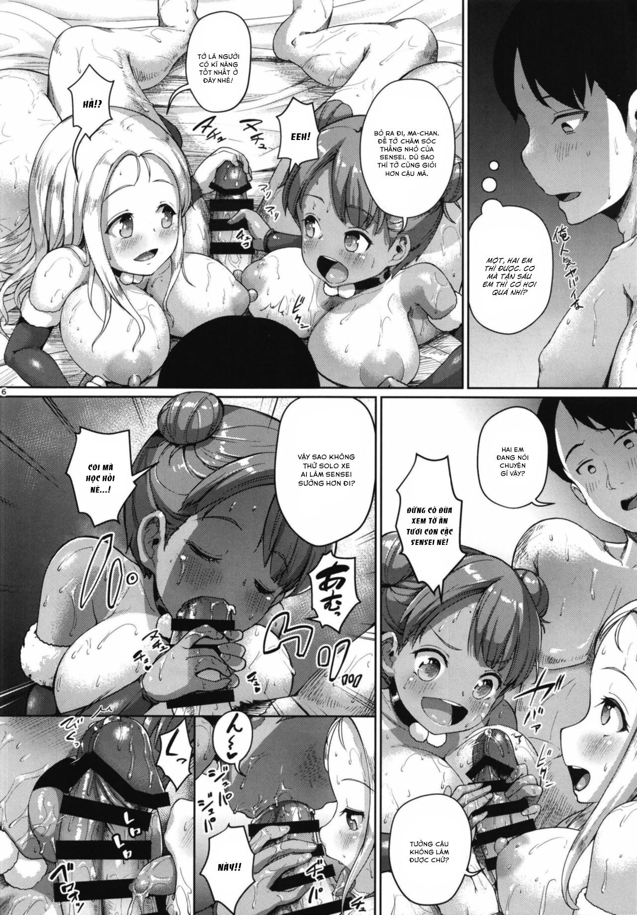 Đọc truyện hentai JS Gakuen Chap 6.1