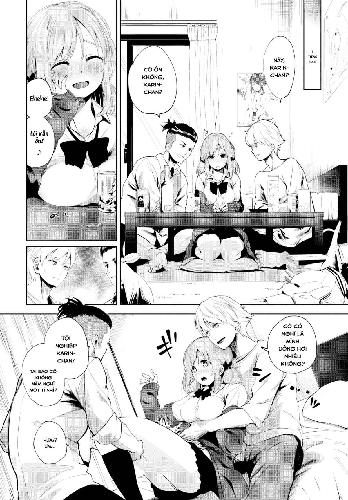 Đọc truyện hentai Karin-chan tries her best! Oneshot