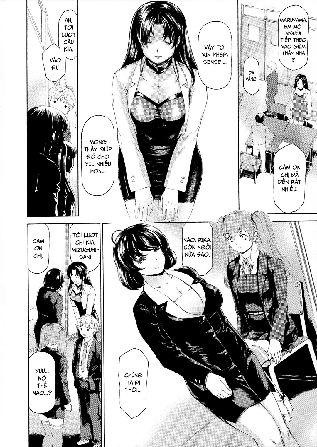 Đọc truyện hentai 9-Ji Kara 5-ji Made no Koibito Chap 10