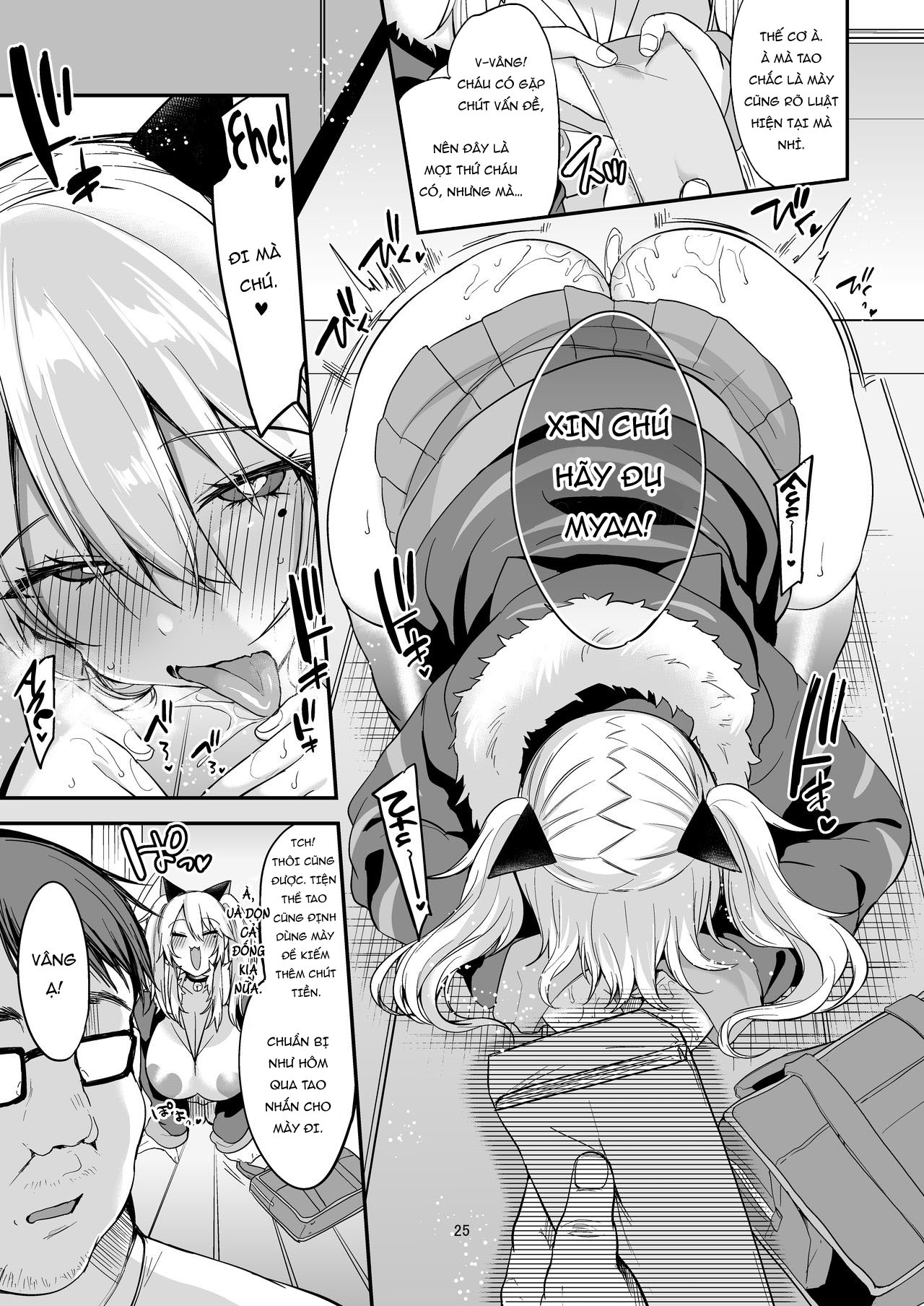 Đọc truyện hentai Một ngày của Miya-chan cô gái có thể chịch bất cứ lúc nào Part 2