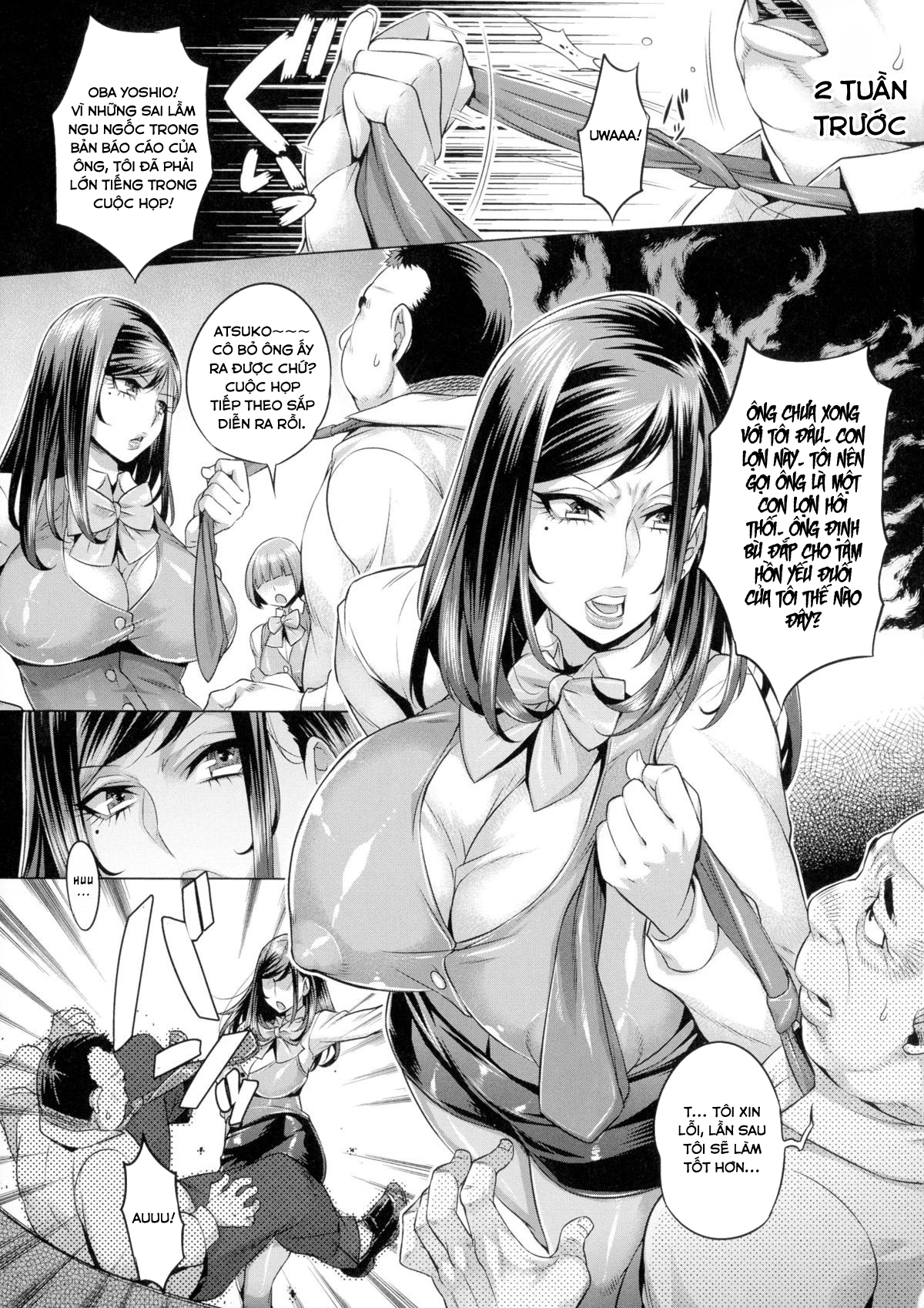 Đọc truyện hentai Yoru no Seigyouhisho OneShot