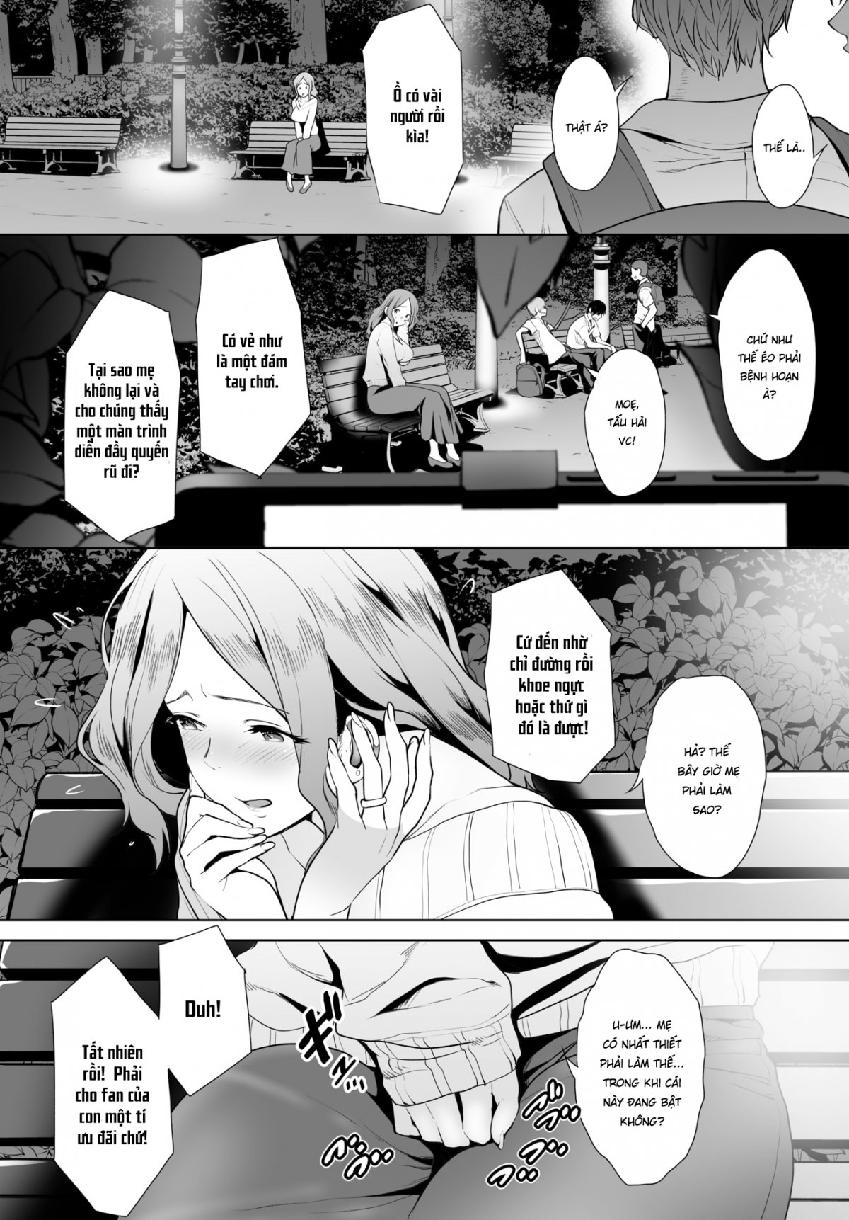 Đọc truyện hentai Biến mẹ thành cái loz di động! Chap 4