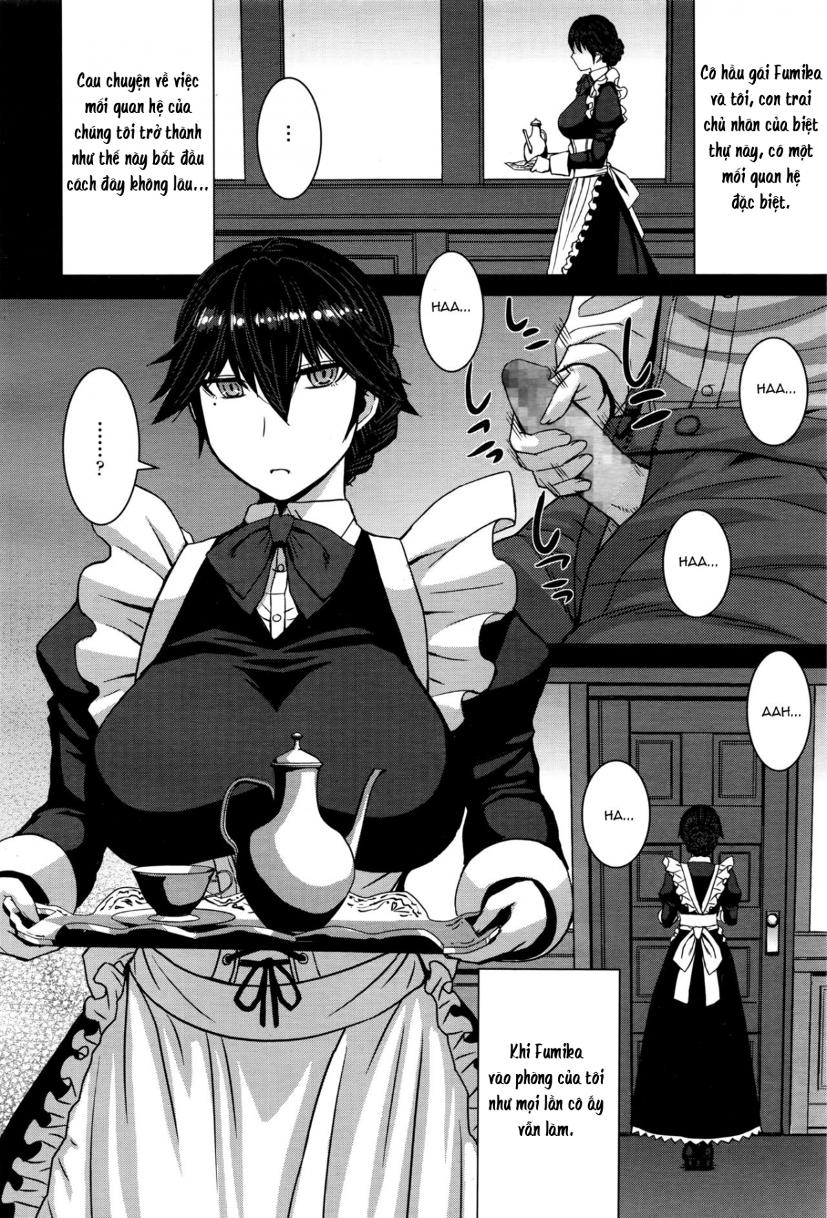 Đọc truyện hentai Hầu gái Fumika yêu dấu của tôi Oneshot