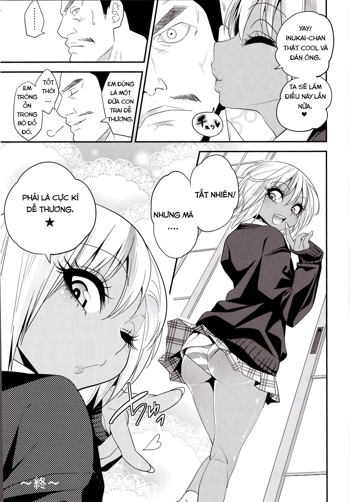 Đọc truyện hentai Cậu bé thích mặc đồng phục nữ sinh Oneshot (Trap)