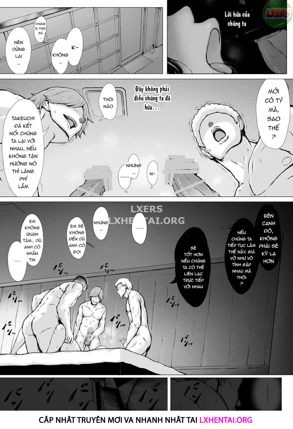 Đọc truyện hentai Hahagui Ottori Okaasan ga Toshishita Yarichin ni Nerawareru Toki Chap 3B