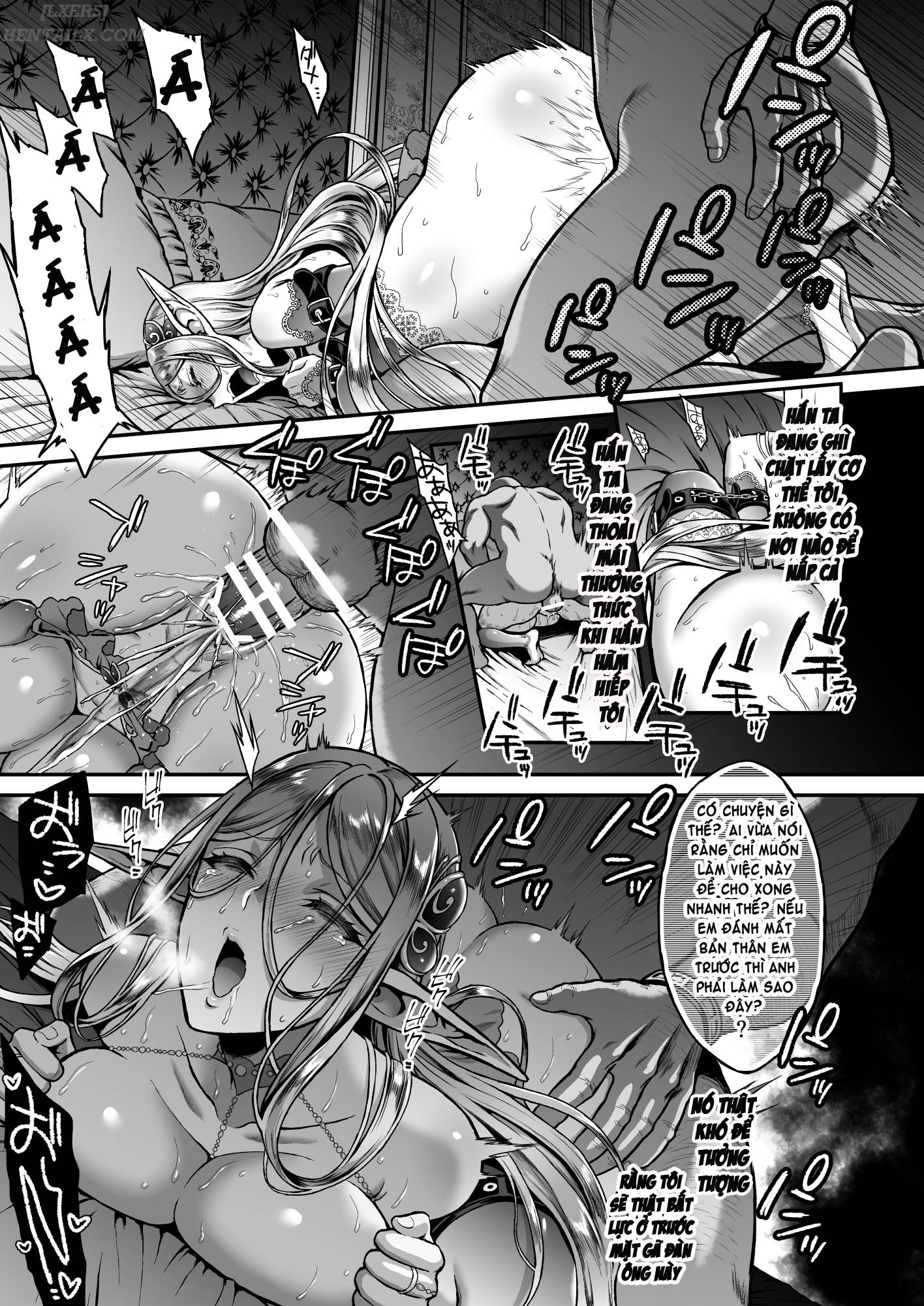 Đọc truyện hentai Tasogare No Shou Elf Chap 3